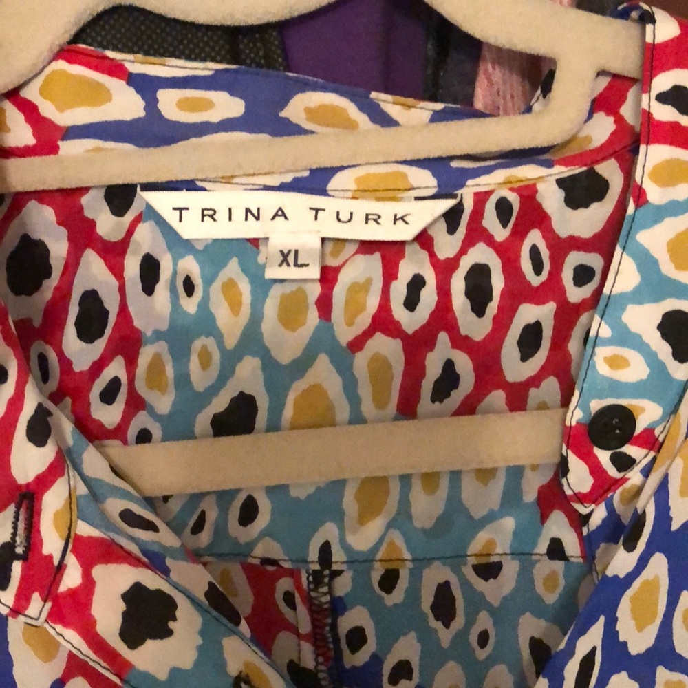 Trina Turk blouse XL